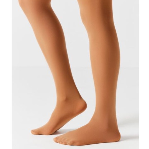 opaque tights tan
